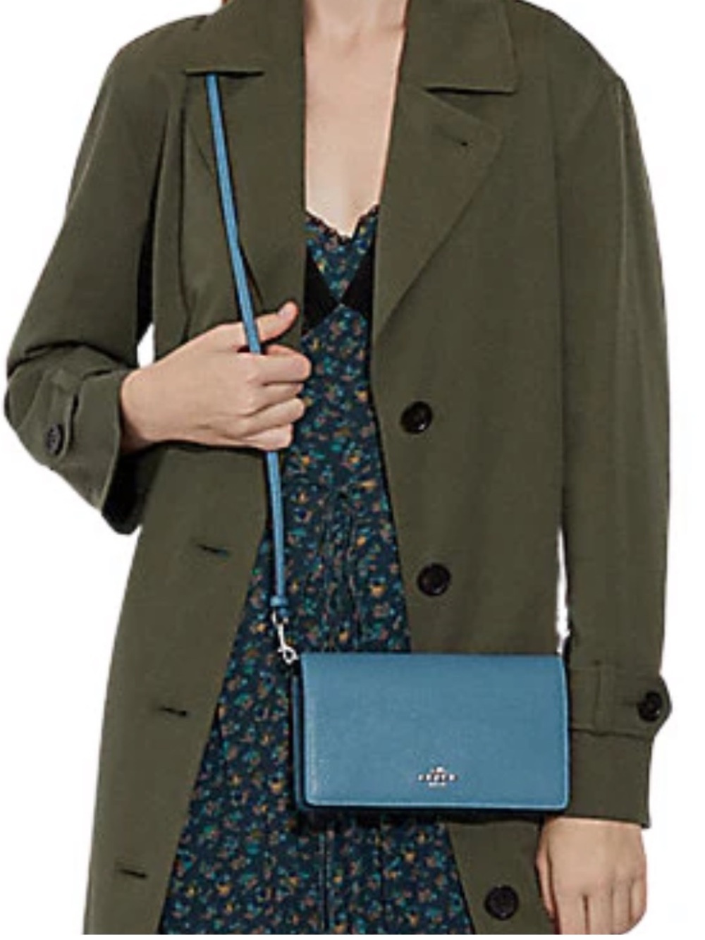 COACH Anna Foldover Crossbody - Picture 14 of 15